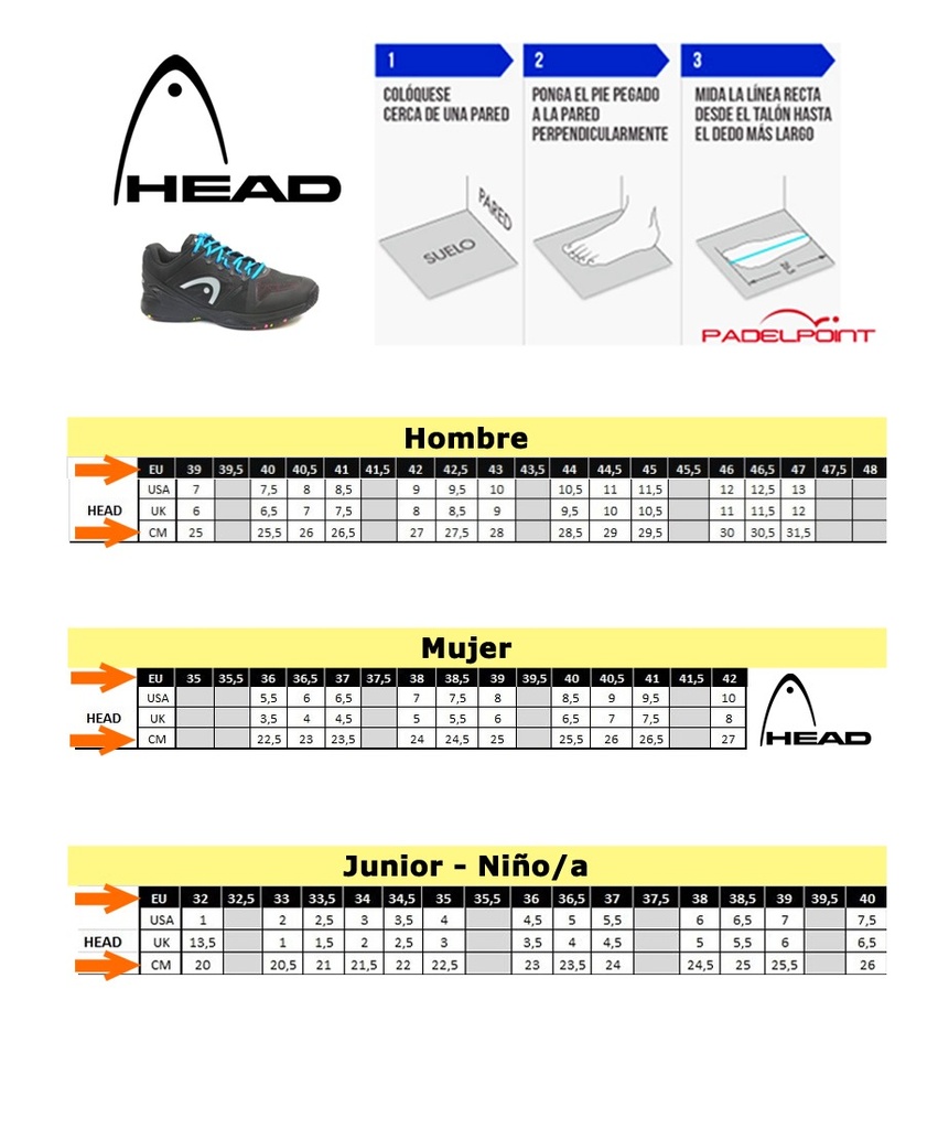 CALZADO HEAD REVOLT EVO 2.0 MEN - WHDB