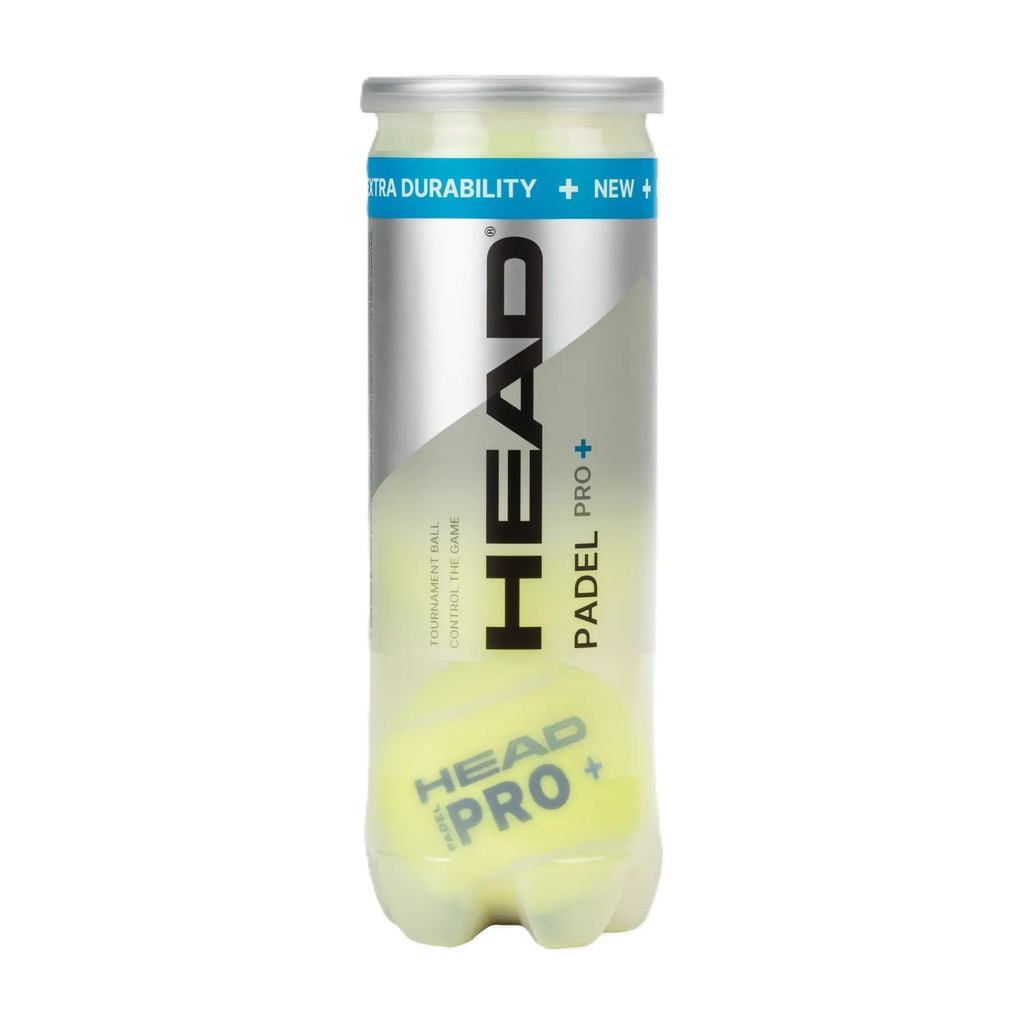 TUBO DE PELOTAS HEAD PADEL PRO +