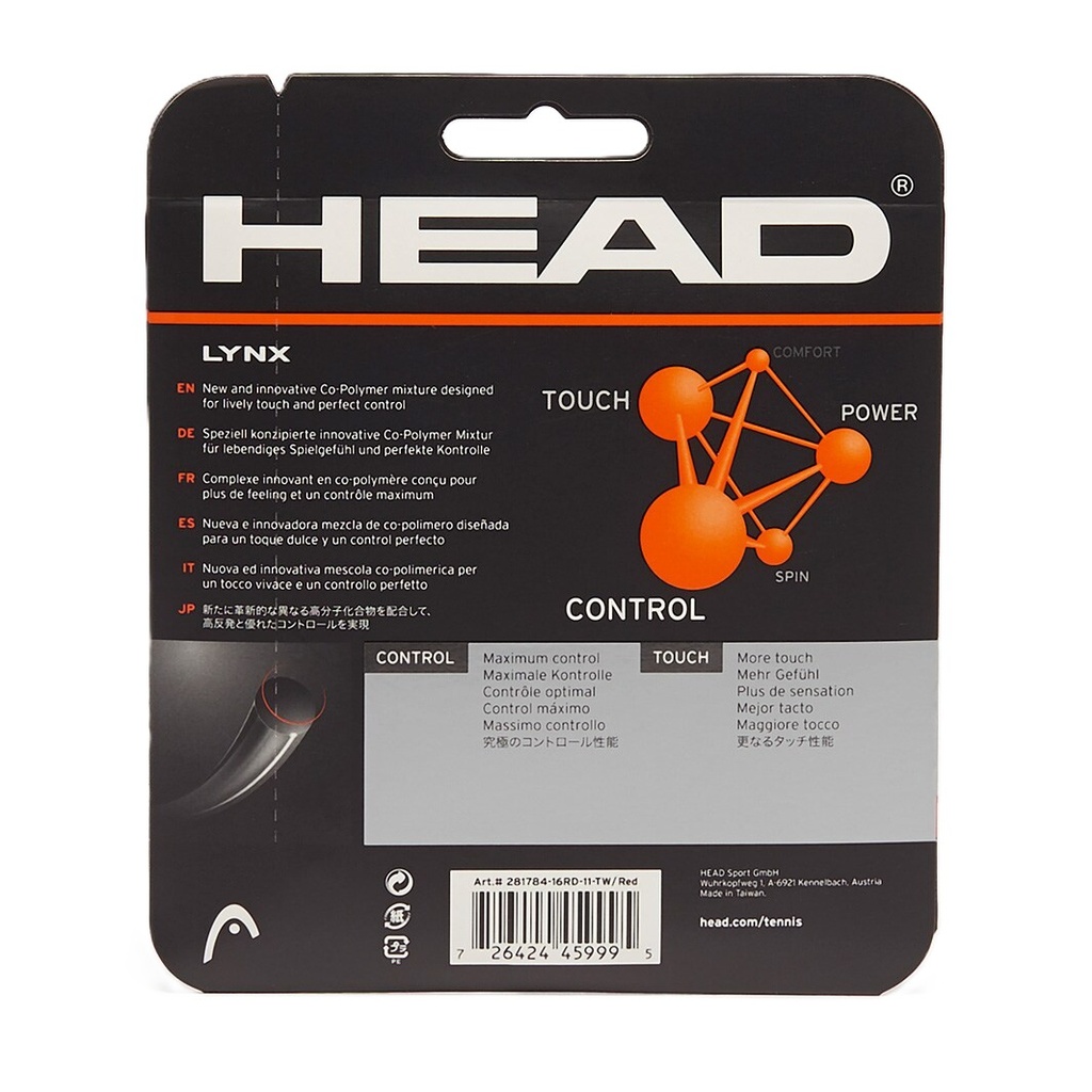 SET DE ENCORDADO HEAD LYNX 16 RD