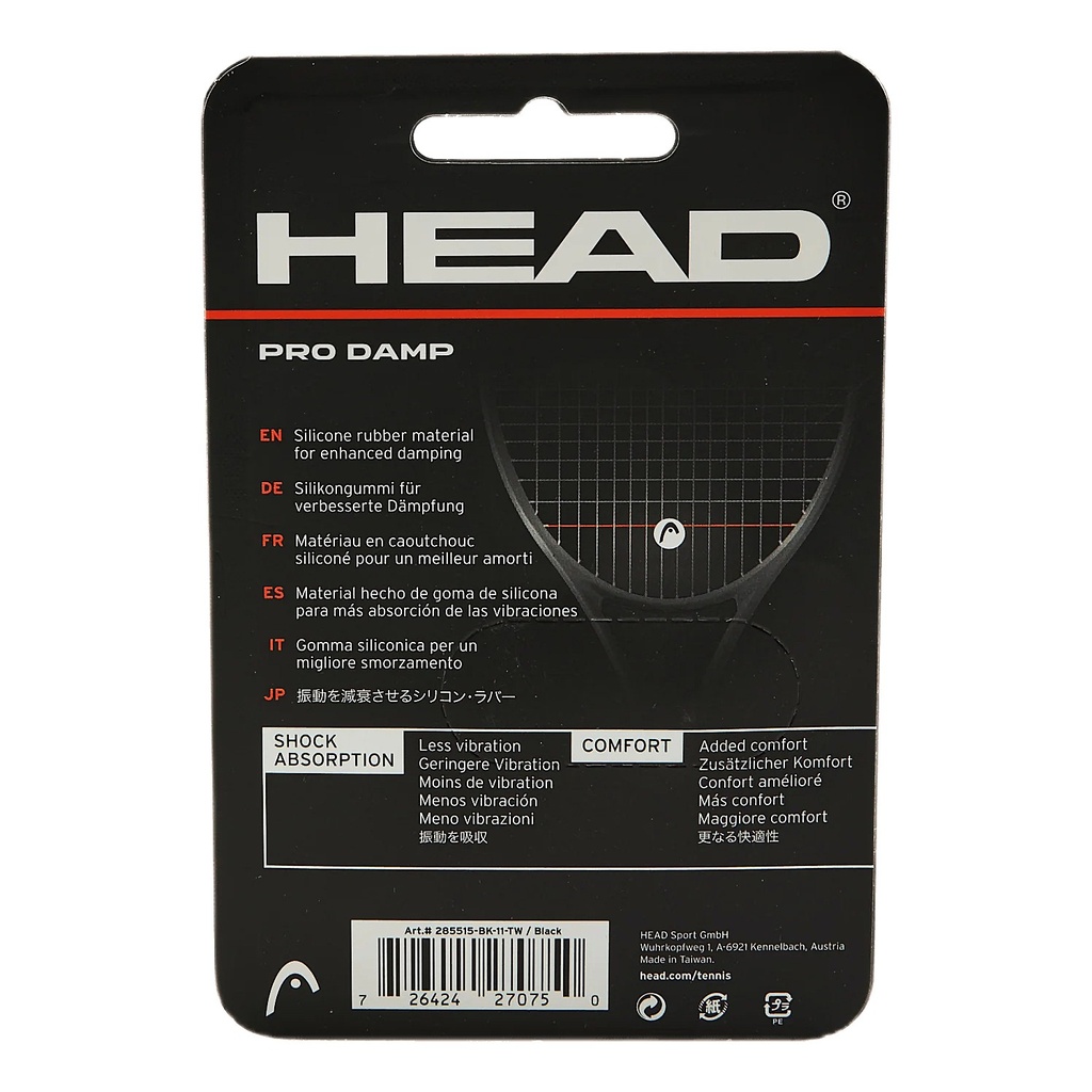 ANTIVIBRADOR HEAD PRO DAMP BK