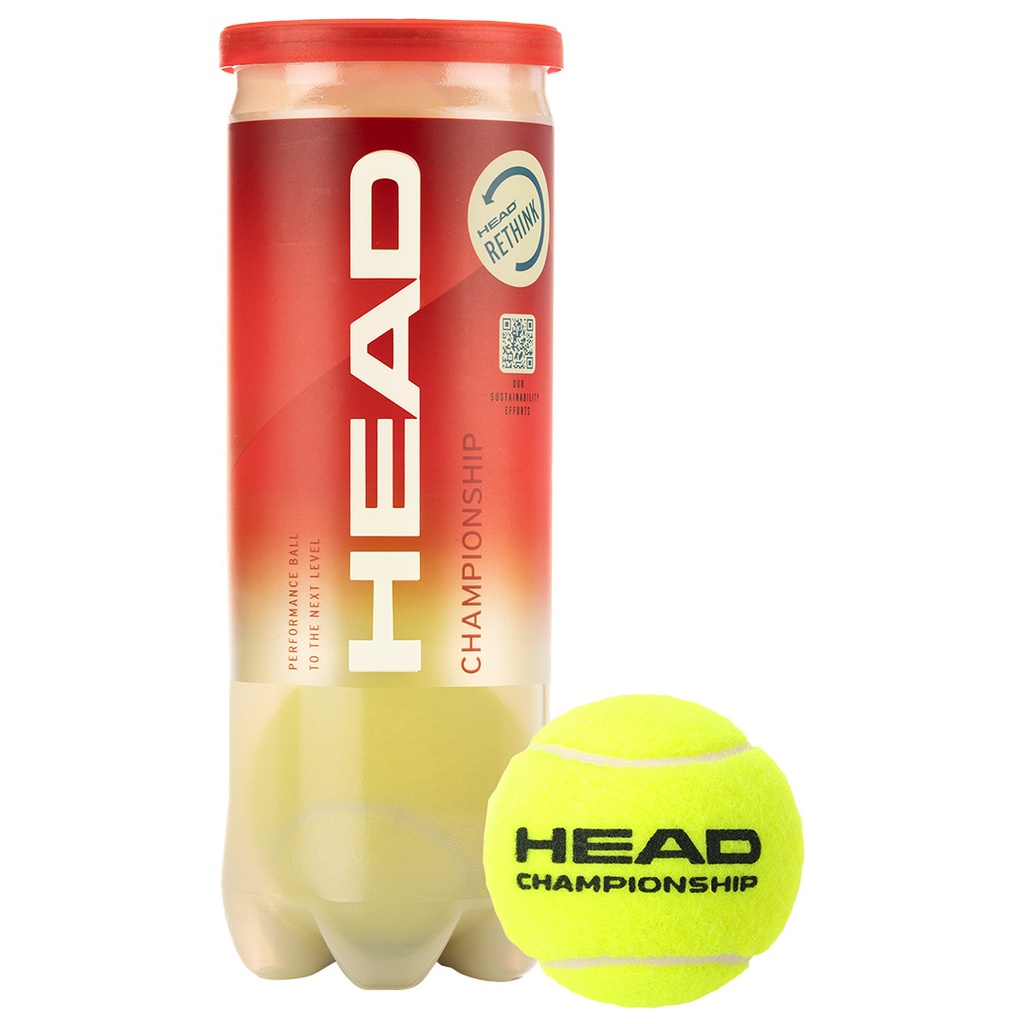 TUBO DE PELOTAS HEAD CHAMPIONSHIP 