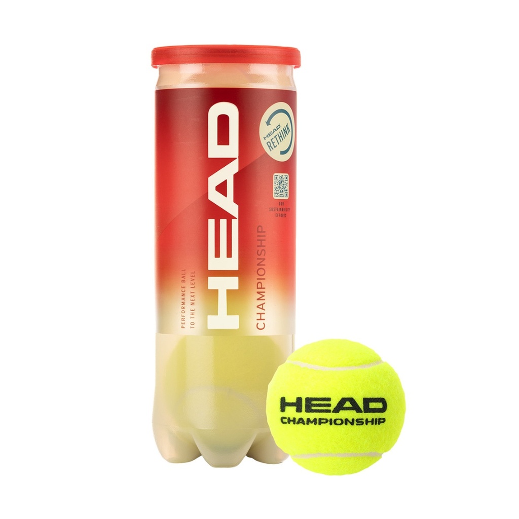 TUBO DE PELOTAS HEAD CHAMPIONSHIP 
