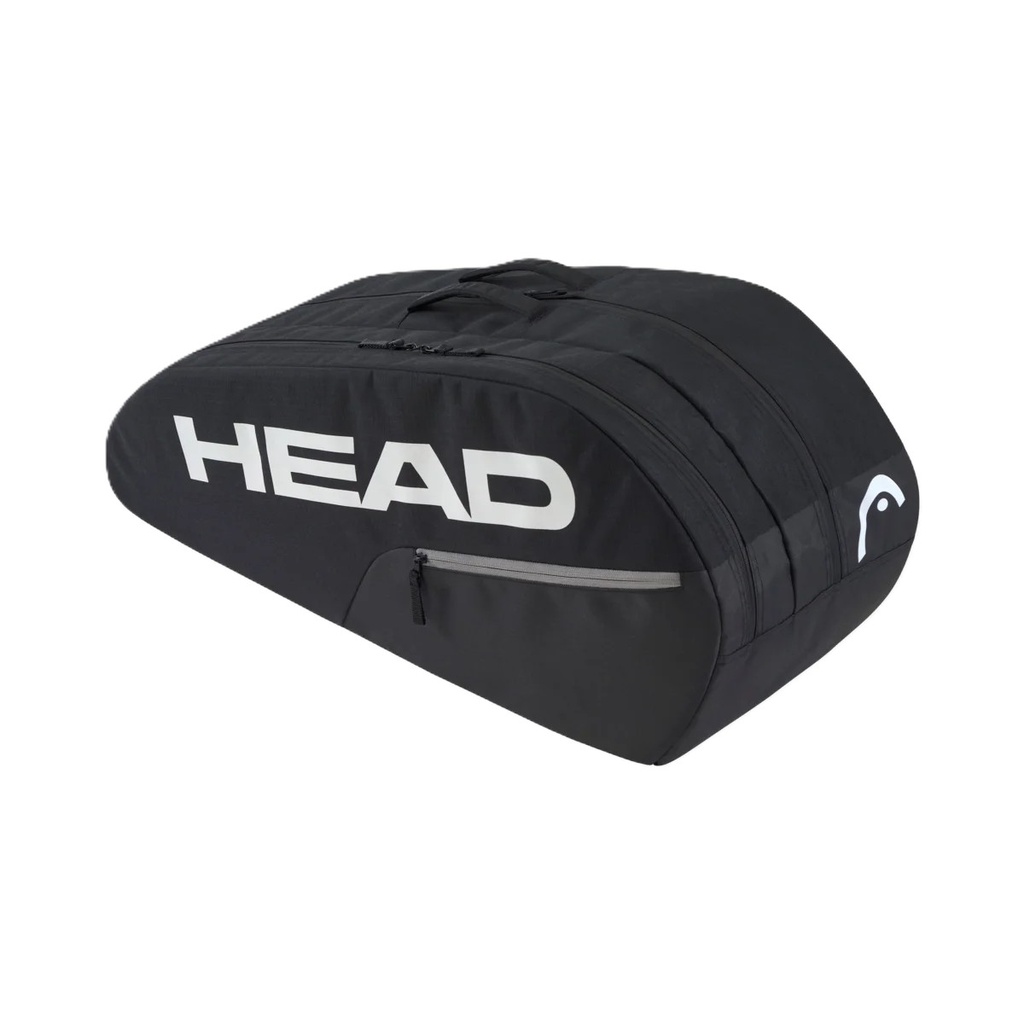 RAQUETERO HEAD PARA 6 RAQUETAS BASE BAG - TALLE M BK