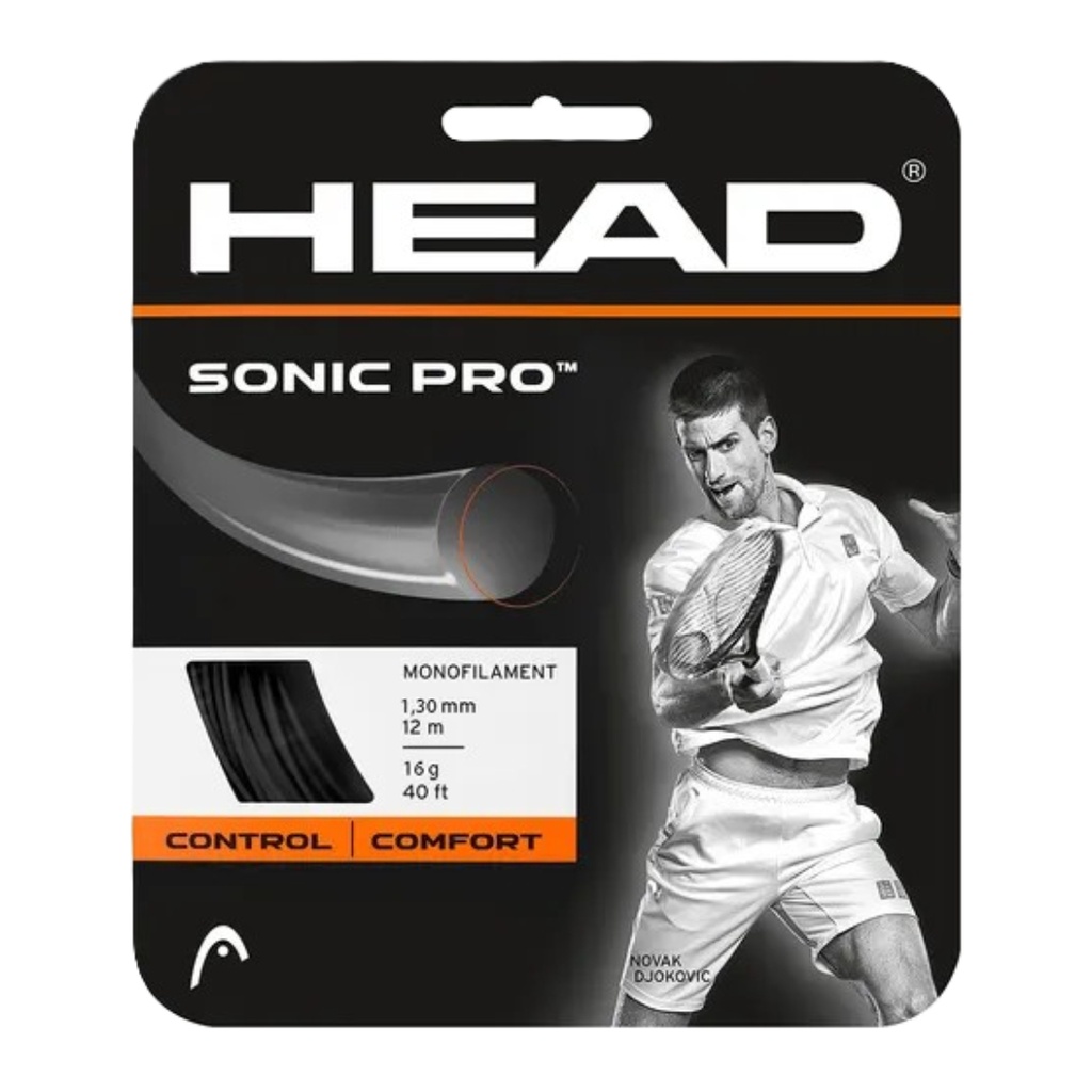 SET DE ENCORDADO HEAD SONIC PRO 16 BK