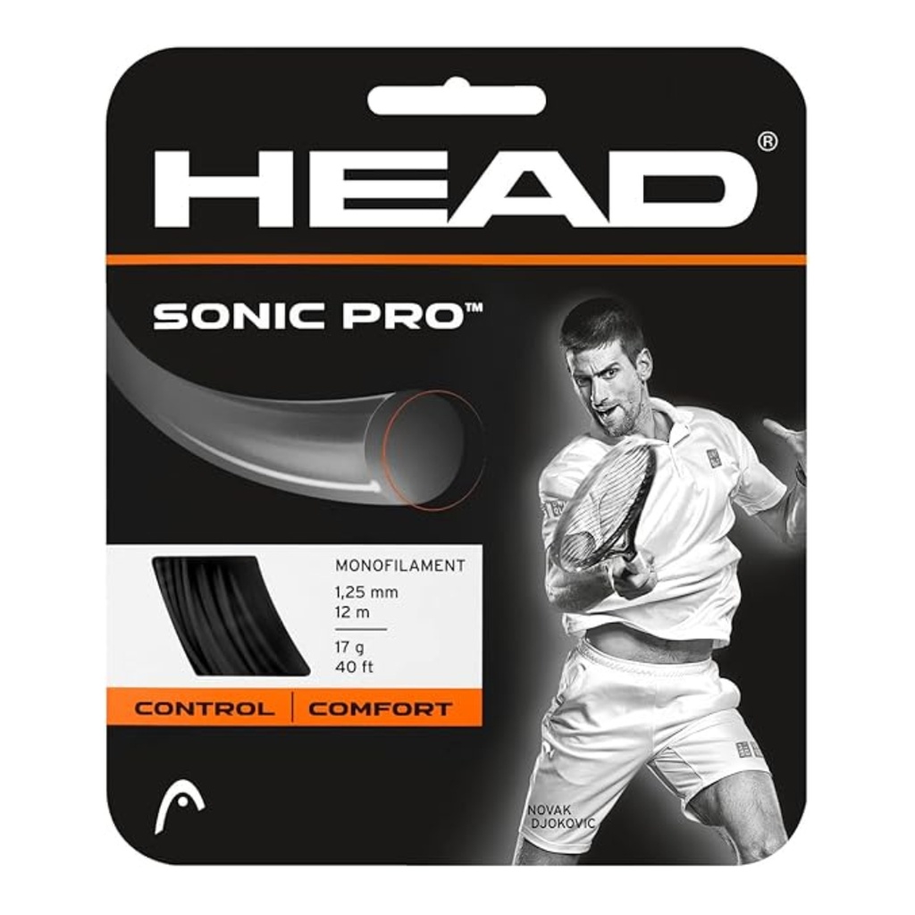 SET DE ENCORDADO HEAD SONIC PRO 17 BK