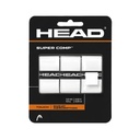 PACK X3 OVERGRIP HEAD SUPER COMP WH