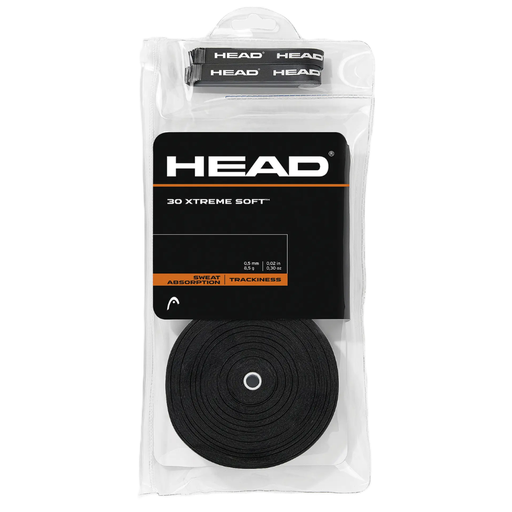 [285415] PACK X30 OVERGRIP HEAD XTREME SOFT BK