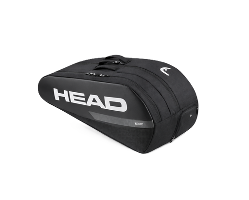 [260624] RAQUETERO HEAD PARA 9 RAQUETAS TOUR BAG - TALLE L BK