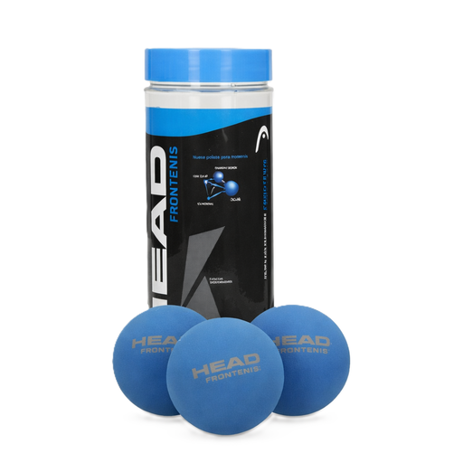 [551310] TUBO DE PELOTAS HEAD 3B FRONTENIS BL